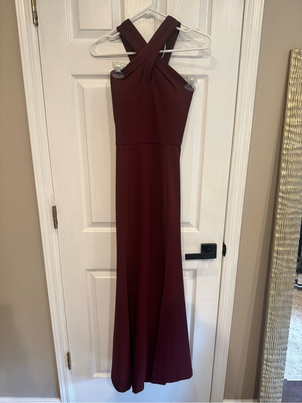Jenny Yoo Dress in Burgundy